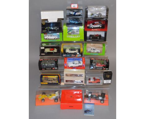 22 x assorted diecast models by Bub, AutoArt, Brumm, Eligor, etc. All boxed, mostly G-VG. 