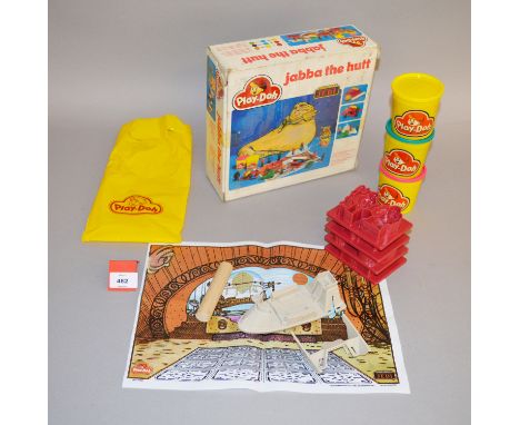 Play-Doh Star Wars Return of the Jedi, including play mat, character moulds, rolling pin, Tattooine Skiff and three tubs of P