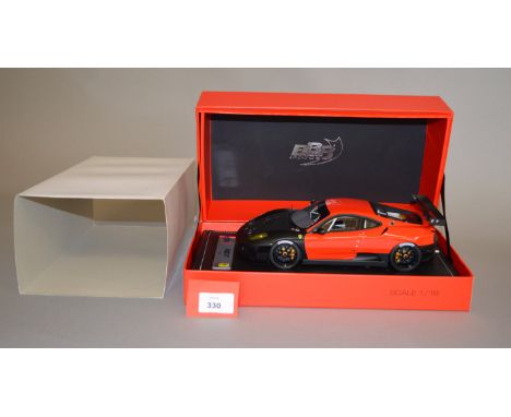 BBR Models P1811 1:18 scale Ferrari 430 GT2 2008 resin and metal kit built model, finished to a high standard, ltd.ed. 70/130