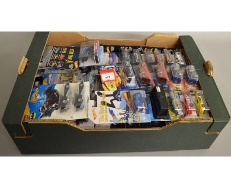 150 x Mattel Hot Wheels diecast cars, including Star Trek, Road Trippin', Colour Shifters, etc. All carded and appear E, some