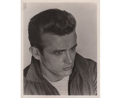 DEAN JAMES: (1931-1955) American Actor. A rare vintage signed and inscribed 8 x 10 photograph of Dean in a head and shoulders