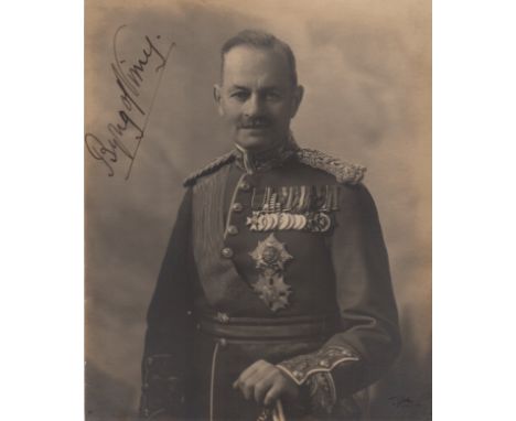 BYNG JULIAN: (1862-1935) British Field Marshal, Governor General of Canada 1921-26. Vintage signed sepia 5.5 x 6.5 photograph