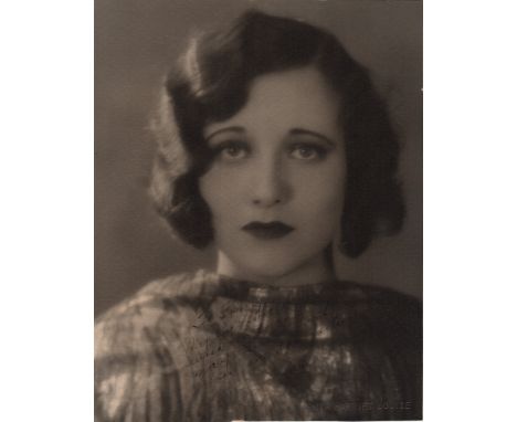 CRAWFORD JOAN: (1905-1977) American Actress, Academy Award winner. An early vintage signed and inscribed 7 x 9 photograph of 