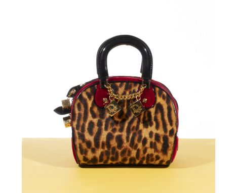 Christian DIOR, Collection Prêt à Porter Automne-Hiver 2004, Sac 'Gambler Dice' moyen.Directeur artistique: John Galliano. En