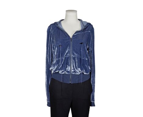 Christian DIOR, Collection Prêt à Porter, circa 2003. Blouson à capuche.Directeur artistique: John Galliano. En panne de velo
