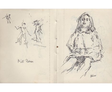 FEILD MAURICE: (1905-1988) English Painter, an influential teacher at the Downs School, Colwall, and the Slade School of Art.