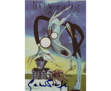 [PINK FLOYD]: SCARFE GERALD (1936-  ) English Cartoonist and Illustrator. Three signed colour postcards each depicting art by