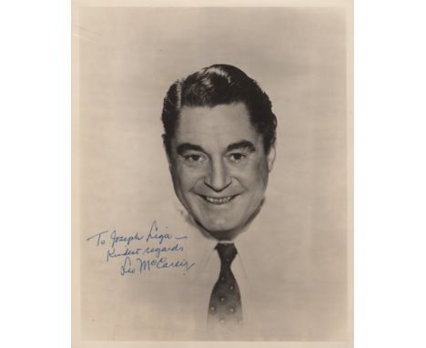 MCCAREY LEO: (1898-1969) American Film Director who specialised in comedies and whose works include Duck Soup (1933) with the