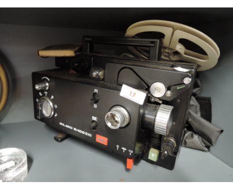 A vintage Elmo K-100 sm Super eight film projector