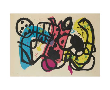 ALAN DAVIEZURICH IMPROVISATION IX - 1965Lithograph, 74/75, signed, dated, inscribed ‘IX’ and numbered in pencil to margin, pr
