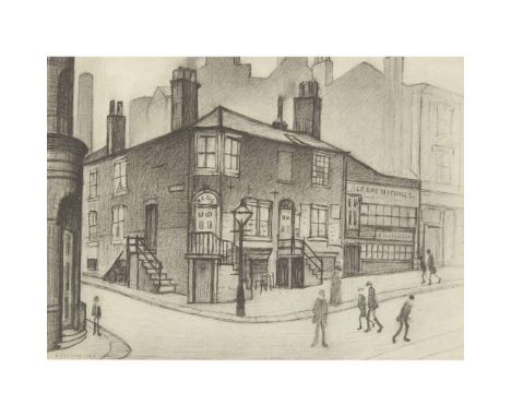  LAURENCE STEPHEN LOWRY (BRITISH 1887-1976) GREAT ANCOATS STREET Off-set lithograph, 446/850, signed and numbered in pencil t