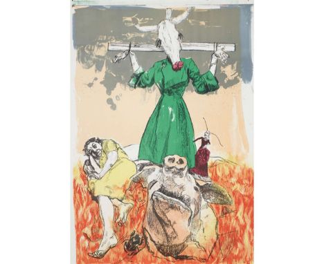 PAULA REGOSCARECROW (ROSENTHAL 242) - 2006Lithograph, S/P, aside from the edition of 35, signed and editioned in pencil, prin