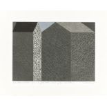 Horst Antes. „Schmales Haus, breites Haus, strukturiert“. 1998/2000