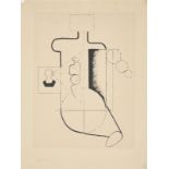 Willi Baumeister. „Visieren (Sitzende Figur)“. 1921