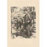 Hans Baluschek. „Berginvaliden“ / „Die Irre“. 1920/21