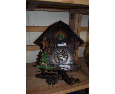 Wooden cuckoo clock