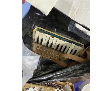 Vintage piano accordion for repair