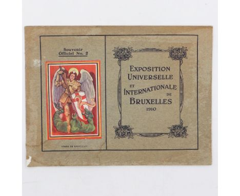 1910 Exposition Universelle et Internationale de Bruxelles official souvenir brochure No 2. UK P&amp;P Group 1 (£16+VAT for t