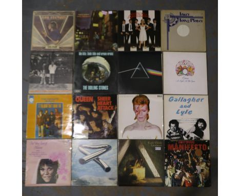 Mixed records to include Pink Floyd. UK P&amp;P Group 2 (£20+VAT for the first lot and £4+VAT for subsequent lots) 