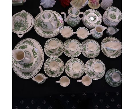 Masons fruit basket tea and dinner ware 70 pieces, no cracks or chips. UK P&amp;P Group 3 (£30+VAT for the first lot and £8+V