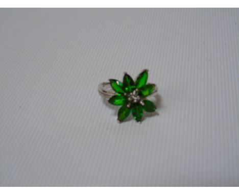 9ct Diopside Ring