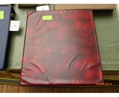 Maroon album of QE II First Day covers of special events