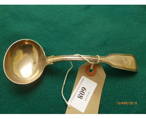 Silver sauce ladle (Exeter 1854) ex Edward Sweet 2 1/2oz