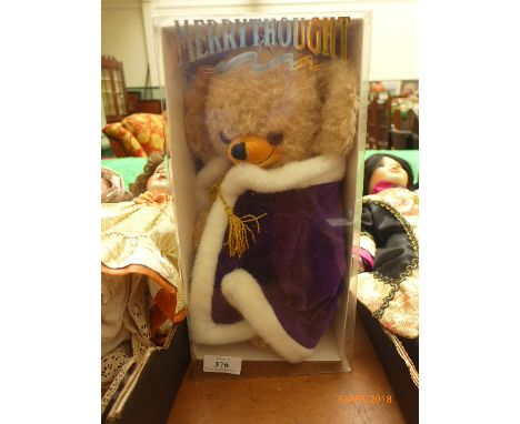 Merrythought Cheeky Prince Charming Limited edition bear with certificate of authenticity in original presentation box