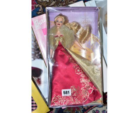 SIX ASSORTED BOX MATTEL BARBIE DOLLS, Avon Exclusive Special Edition 'Winter Splendor', No.19357 and 'Winter Rhapsody', No.16