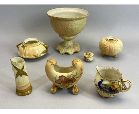 ROYAL WORCESTER LOCKE &amp; COMPANY ASSORTMENT - 7 pieces, 15cms tall the largest