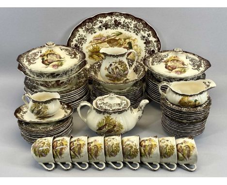 THE ROYAL WORCESTER GROUP - PALISSY GAME SERIES DINNER &amp; TABLEWARE - approximately 77 pieces