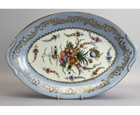 LIMOGES CHINA TRAY - 27 x 41cms