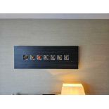 ThePoloArt Portuguese Contemporary Handmade 3D painting acryllic wall art 140 x 50cm (Loc Geneva)