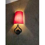 A pair of Axo Light Italia Manuel Vivian designed wall lamps Size: 22 cm x 46cm (Loc Geneva)