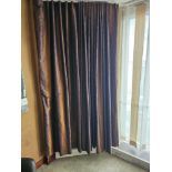 Silk drapes Panaz span 280 across x 250cm drop (Loc Geneva)