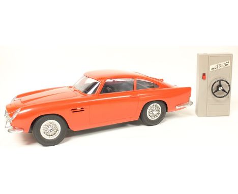 IMAI: A boxed, Japanese, radio controlled Aston Martin DB5, boxed with instructions, 40cm long approx (no outer box sleeve, u