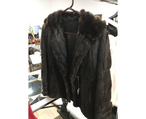 VINTAGE RUSSIAN SQUIRREL FUR COAT