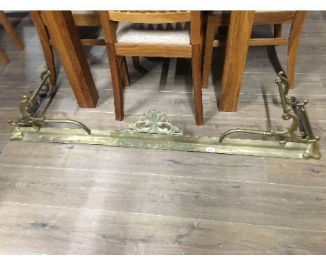 BRASS EXTENDING FIRE FENDER