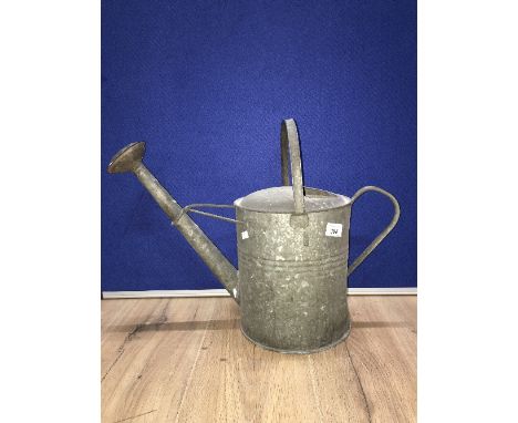VINTAGE GALVINISED WATERING CAN