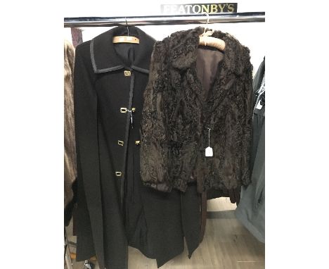 VINTAGE FUR COAT AND CAPE COAT BY YOUR SIXTH SENSE