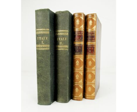 [BECKFORD, WILLIAM]ITALY: WITH SKETCHES OF SPAIN AND PORTUGAL London: Richard Bentley, 1834. First edition, 2 vols., 8vo., or