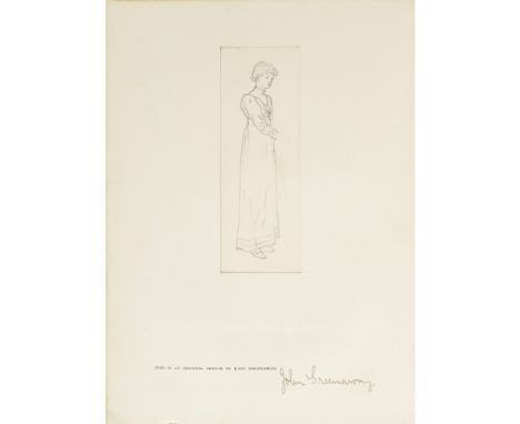 SPIELMANN, M.H. - LAYARD, G.S.KATE GREENAWAY London: Adam and Charles Black, 1905. 4to, number 349 of 500 signed by John Gree