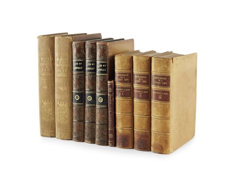 9 VOLUMES, COMPRISINGSOUVENIRS HISTORIQUES, OU GALERIE DE PORTRAITS ET DE SCENES MEMORABLES Paris: d'Adrien Egron, [c.1815], 