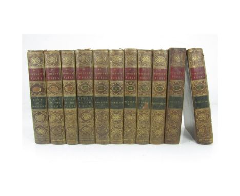 JOHNSON, SAMUELTHE WORKS London: J. Buckland..., 1787. First collected edition, 11 volumes, 8vo, portrait, contemporary tree 