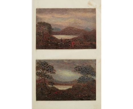 COMMPONPLACE ALBUM OF HENRIETTA SWINTONC.1835-1845 74 leaves in a small cloth gilt album, 18.5 x 11.5cm, the first leaf with 