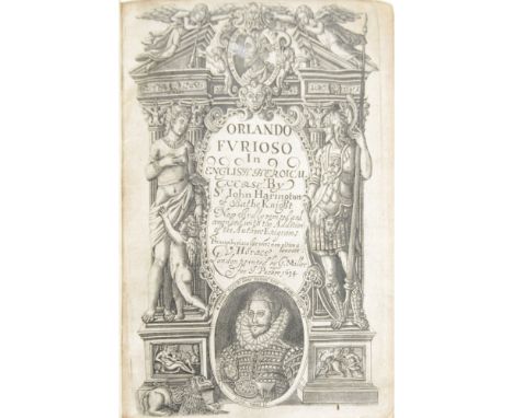 ARIOSTO, LODOVICOORLANDO FURIOSO IN ENGLISH BY SIR JOHN HARINGTON Now thirdly revised and amended with the addition of the au