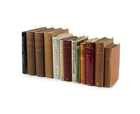 LAWRENCE, T.E.11 VOLUMES INCLUDING Seven Pillars of Wisdom, 1935. 4to, original buckram slightly dampstained; Doughty, C.M. T