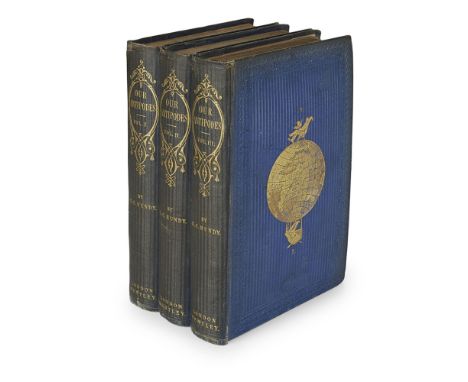AUSTRALIA - MUNDY, LT.-COL. GODFREY CHARLESOUR ANTIPODES, OR RESIDENCE AND RAMBLES IN THE AUSTRALASIAN COLONIES London: R. Be