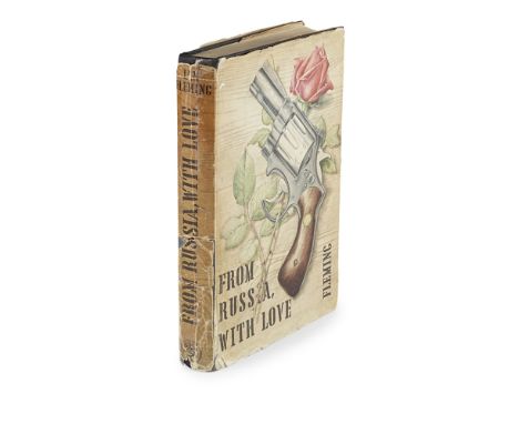 FLEMING, IANFROM RUSSIA WITH LOVE London: Jonathan Cape, 1957. First edition, 8vo, original black pictorial cloth, dust-jacke