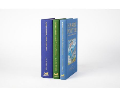 J K Rowling - Harry Potter and the Goblet of Fire, pub Bloomsbury, 2000, DELUXE, first edition, purple cloth, gilt text detai
